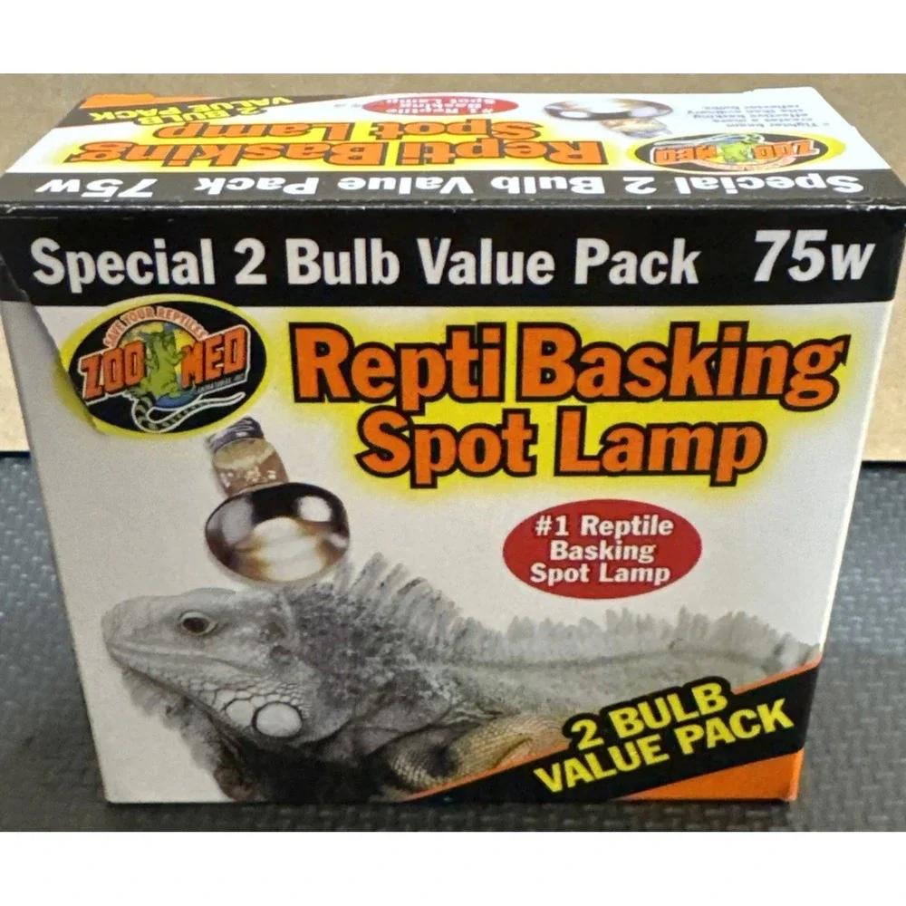 Repti Basking Spot Lamp | 2-Pack | NIB